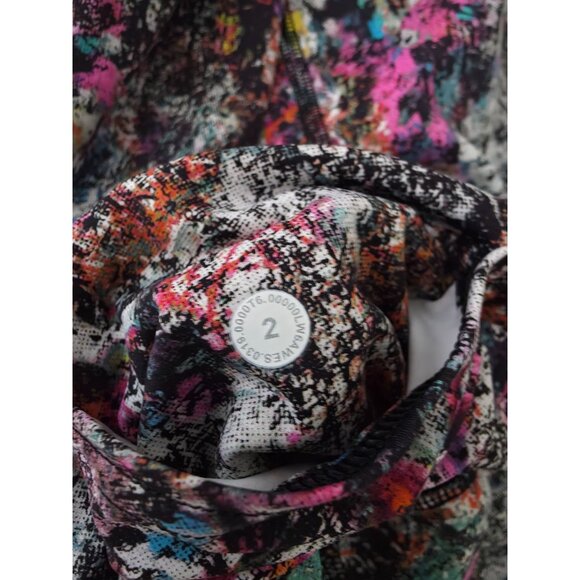 Lululemon Vitalize Nulux Fast & Free Crop II 19" Athletic Leggings Women's Sz 2 - Picture 10 of 11